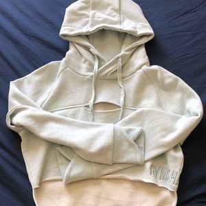 Cropped gymshark hoodie